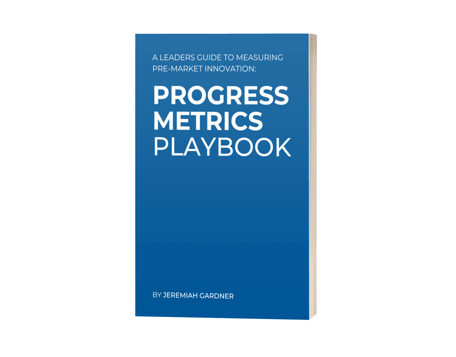 Progress Metrics Playbook book cover