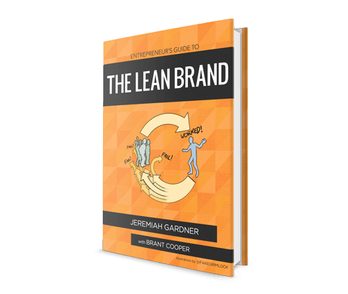 The Lean Brand book cover